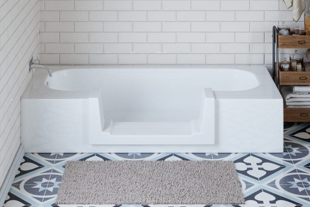 We add an insert to your existing tub